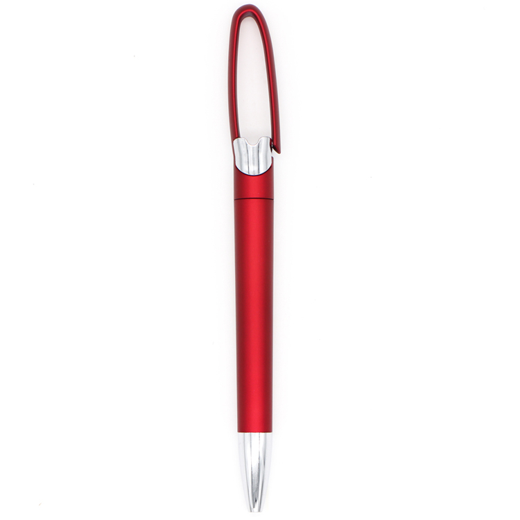 Carabiner Plastic Ballpoint Hook  Advertising Gift Pen